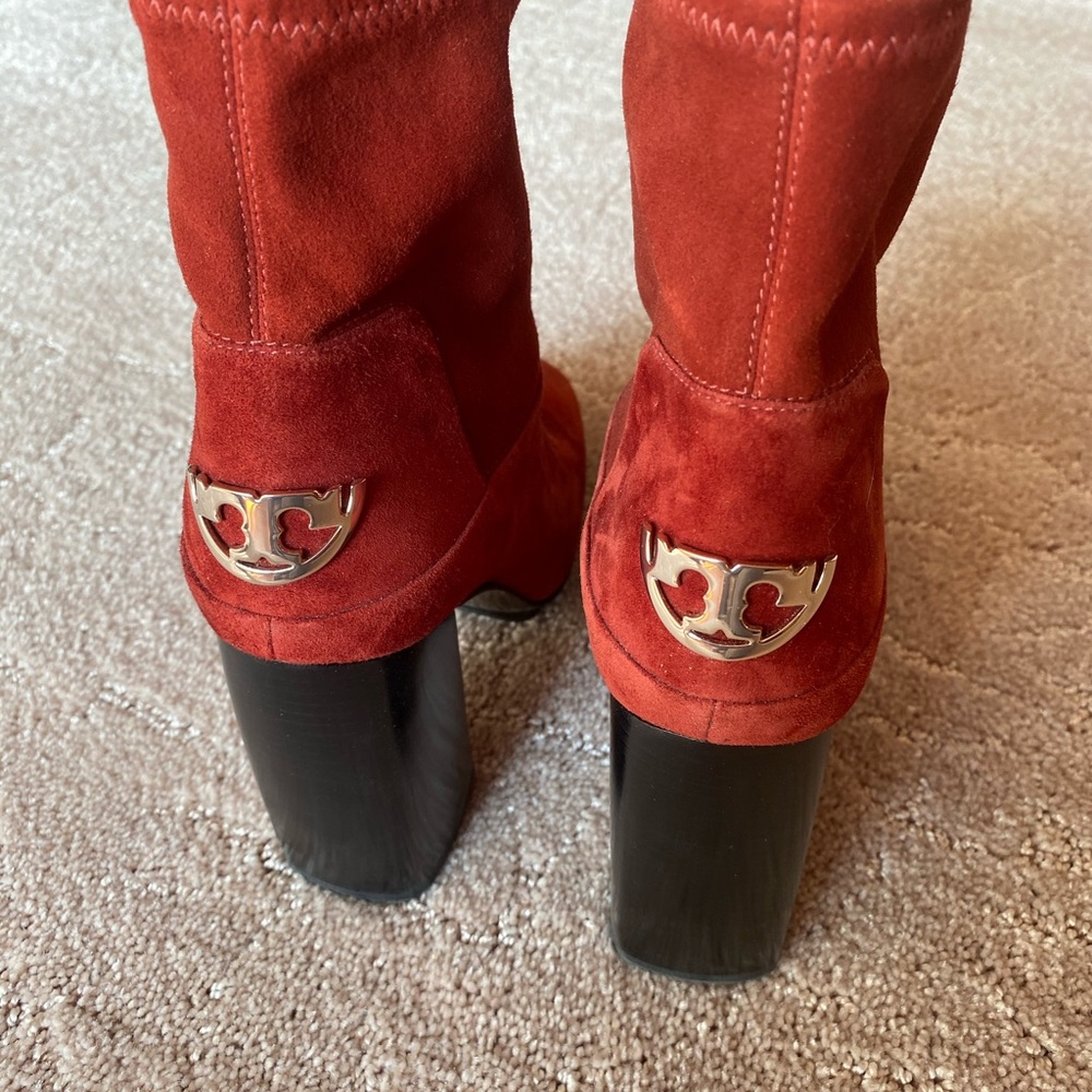 Tory Burch suede boots